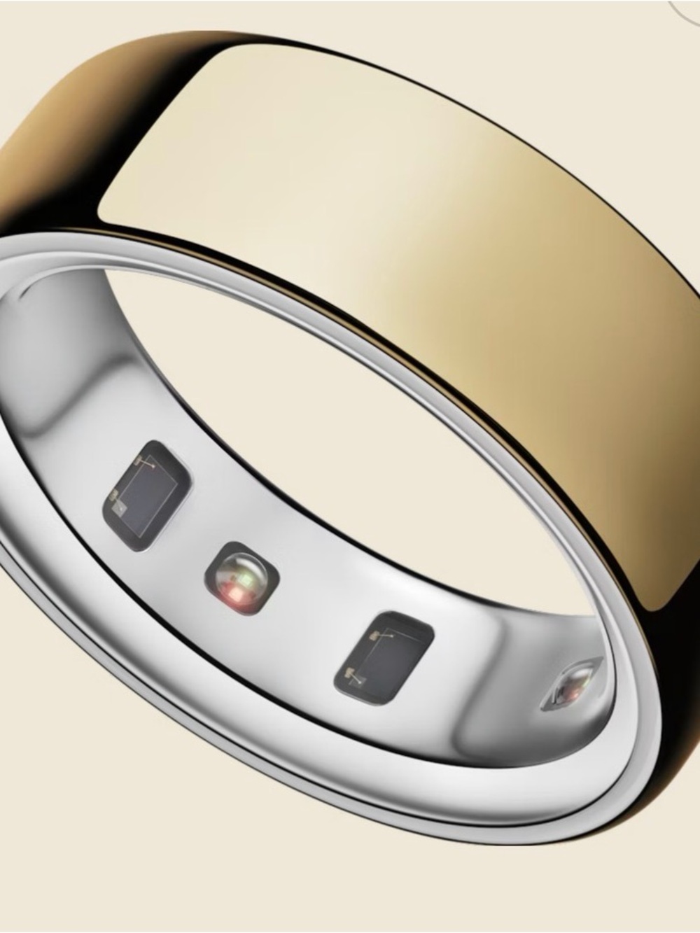 Oura Ring Gen 4 Gold Size7